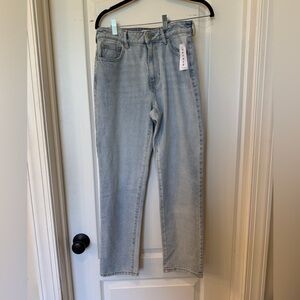 PACSUN Mom Jean high-rise straight leg tapers at ankle size 26 NWT